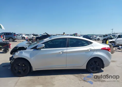 2013 Hyundai Elantra Gls from USA, damaged, VIN KMHDH4AEXDU921969